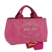 Pre-owned Canvas prada-bags