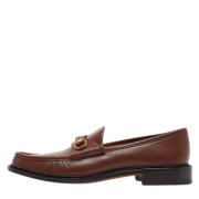 Pre-owned Leather flats