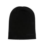 Cashmere Knit Logo Hat