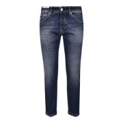 Reggae Avslappet Passform Stretch Denim Jeans