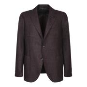 Brun Blazer Elegante Stil