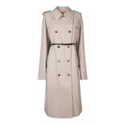 Beige Trench Coat Aw24