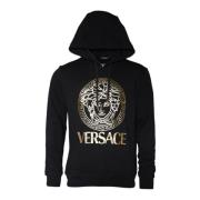 Medusa Print Hettegenser Sweatshirt