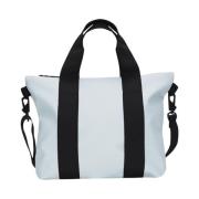 Blå Micro Tote Bag Vanntett Crossbody