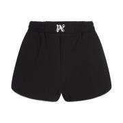 Sort Bomullsshorts med Monogram