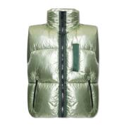 Down Vest med Logo