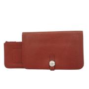 Pre-owned Leather wallets