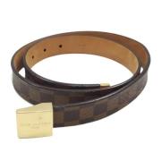 Pre-owned Leather belts