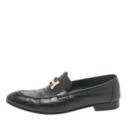 Pre-owned Leather flats