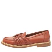 Pre-owned Leather flats