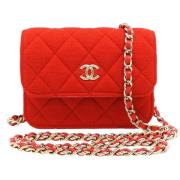 Pre-owned Cotton chanel-bags