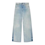 Jeans med vintageeffekt