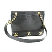 Pre-owned Leather chanel-bags