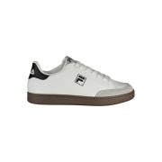 Hvit Polyester Sneaker