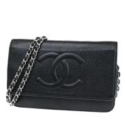 Pre-owned Leather chanel-bags