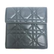 Pre-owned Leather wallets