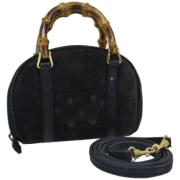 Pre-owned Suede gucci-bags