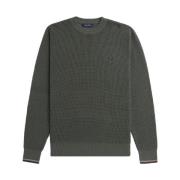 Grønn Crew Neck Sweatshirt Aw24