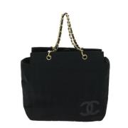 Pre-owned Cotton chanel-bags