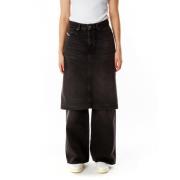 Wide Leg Low Waist Jeans