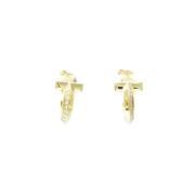 Pre-owned Yellow Gold earrings