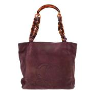 Pre-owned Suede handbags