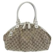 Pre-owned Canvas gucci-bags