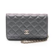 Pre-owned Leather chanel-bags