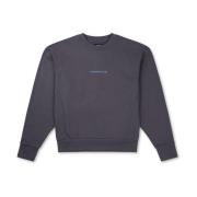 Grå Crewneck Genser