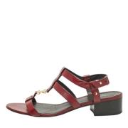 Pre-owned Leather sandals