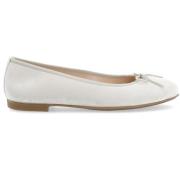 Klassisk Ballerina Semsket Off White