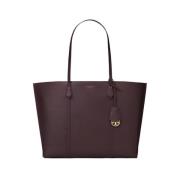 Klassisk Triple-Compartment Tote Bag