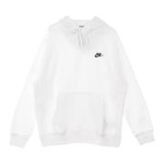 Club Fleece Hoodie Hvit/Svart