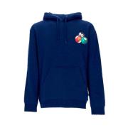 Navy Hoodie med Kengurulomme