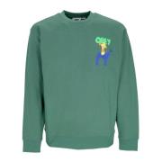 Palm Leaf Lett Crewneck Sweatshirt