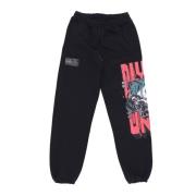 Skull Party Sweatpants Svart Fleece Tracksuit