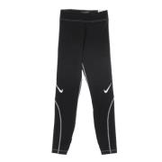 Høy Swoosh Logo Leggings Svart/Hvit