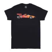 Svart Racecar Tee Kortermet T-skjorte