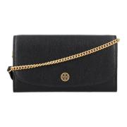 Svart Robinson Chain Wallet Accessories