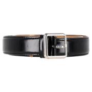 Pre-owned Leather belts