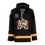 Hockey Style Hoodie Svart/Oransje