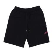 Triangle Panther Cargo Sweatshorts