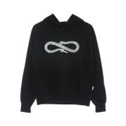 Diamanter Hettegenser Svart Lett Sweatshirt