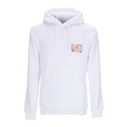 Menns Langermet Hettegenser Sweatshirt