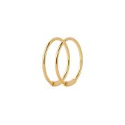 Basic 12 Hoop Gold