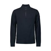 Mélange Half-Zip Pullover Stilig Komfort