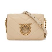 Quiltet Nappa Skinn Love Bag Click