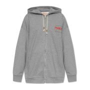 Sweatshirt med logo