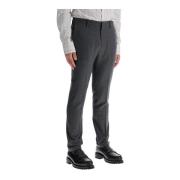 Slim Fit Flanellbukser