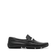 Sorte skinnloafers